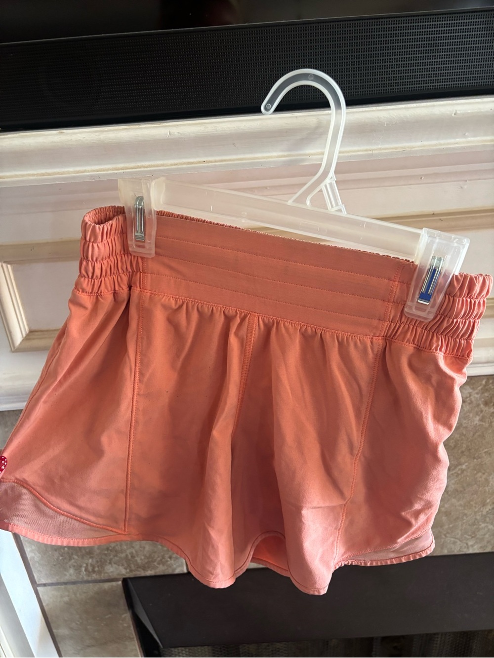 Women’s Pull-On Lounge Shorts in Coral Peach